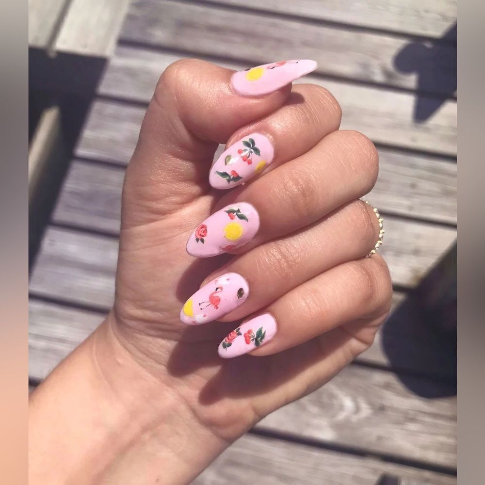 NIP Deco Beauty Punk Pony Nail Art Stickers Full Size